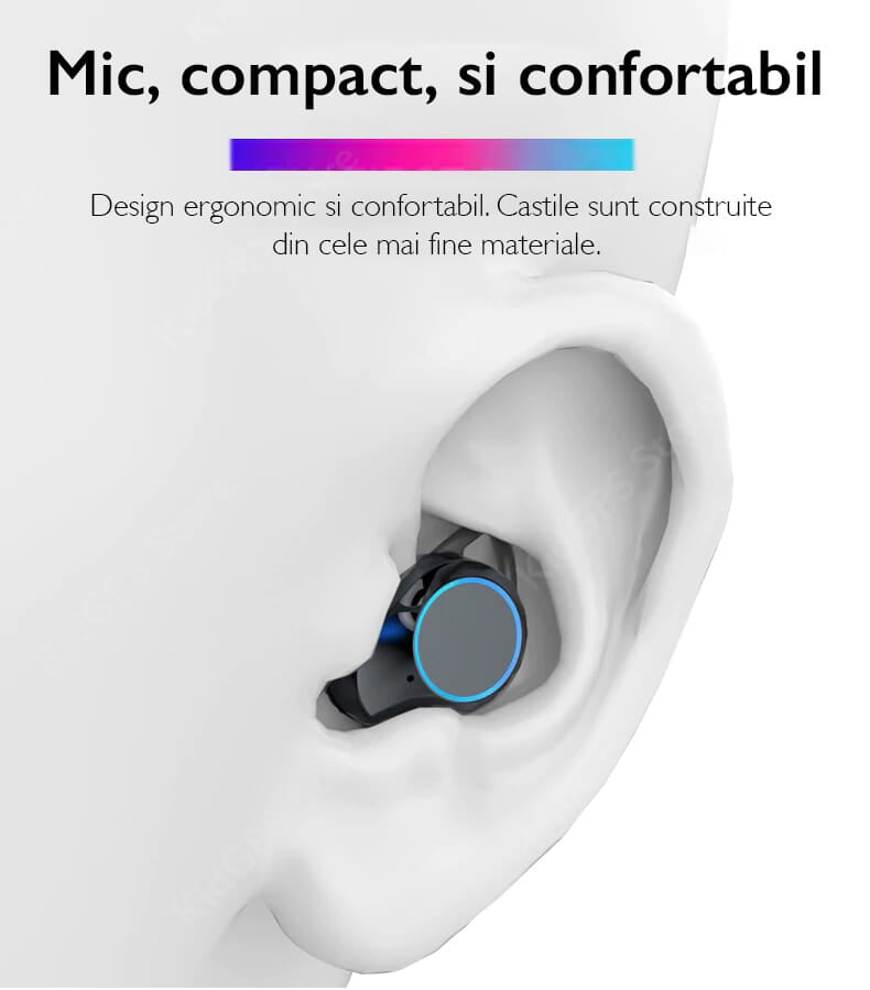 Casti bluetooth Runmus G02 Casti bluetooth Runmus G02